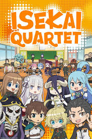 Isekai Quartet Watch On Crunchyroll Anime Anime Dubbed Anime Crossover If you watched the overlord anime you need to watch this! anime anime dubbed anime crossover