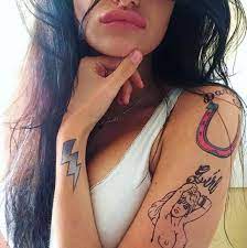 Amy winehouse tattoos were the next things that were famous about her. Amy Winehouse Temporare Tattoo Set Tattooforaweek Klebetattoos Klebetattoos Kaufen Fake Tattoo Bestellen Tattooforaweek De Amy Winehouse Fx F28 6