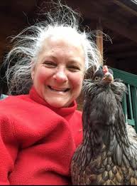 This is my chicken Beanie. Have some fun with this photo and if you can  make her look like she's moving would be awesome!