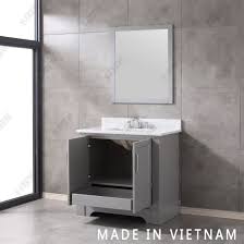Great savings & free delivery / collection on many items. China Made In Vietnam Solid Wood Bathroom Vanity Furniture China Bathroom Cabinet Floor Mounted Vanity Combo