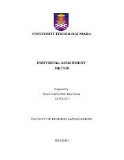 Check spelling or type a new query. Macro Micro Universiti Teknologi Mara Individual Assignment Mkt558 Prepared By Puteri Fazleen Binti Raja Yusup 2019542233 Faculty Of Business Course Hero