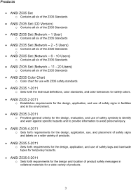 nema standards strategic marketing plan ansi z ansi z pdf