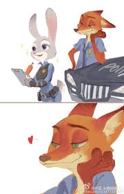 Nick Is So In Love With Judy Disney Zootopia Zootopia Zootopia Nick And Judy