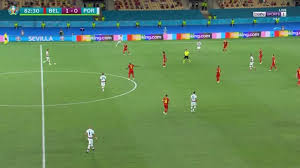1مباراة بلجيكا ضد البرتغال في دور الـ16 من يورو 2020. Mk5fuf5wxylfgm