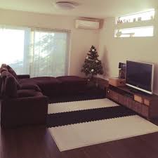 部屋全体 こどもと暮らす シンプルが好き クリスマスツリー 無印良品 などのインテリア実例 2015 11 05 15 39 09 roomclip ルームクリップ インテリア ジョイントマット 部屋