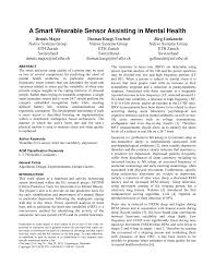 Handheld detectors look for the prevalent radio frequencies by conducting an rf scan. Pdf A Smart Wearable Sensor Assisting In Mental Health