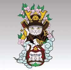 Samurai hình xăm mèo thần tài mini. Tá»•ng Há»£p 101 Hinh XÄƒm Meo Tháº§n Tai Samurai Hot Nháº¥t Hiá»‡n Nay