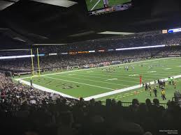 Superdome Section 150 New Orleans Saints Rateyourseats Com