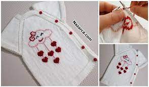 kanaviceli bulut islemeli bebek yelek videosu nazarca com bebek yelek bebek yelek