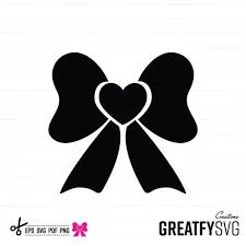 Download Bow Svg Bow Download File Bow Vector Heart Design Heart Bow Cuttable Bow Handmade Bow Print Bow Printable File Bow Vector Bunny Face Unicorn Cat SVG Cut Files