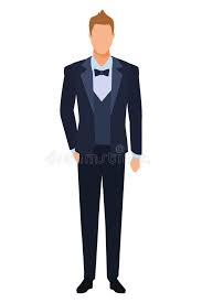 Man Wearing Tuxedo Stock Vector Illustration Of Suit 145063929 Free for commercial use no attribution required high quality images. man wearing tuxedo stock vector