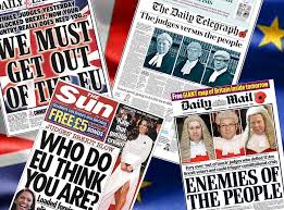 He said support for brexit was in the dna of the daily mail and, more pertinently, its readers. Senior Bishop Says Daily Mail And Daily Telegraph Presentation Of Brexit Judges Like Something From Nazi Germany The Independent The Independent