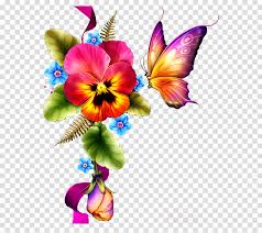 You can start downloading png flowers borders pictures, which will make your designs different, without paying any fee! Butterfly Butterfly Flowers Clipart