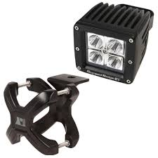 2 25 In To 3 In X Clamp Light Mount And 3 In Square Led Light Kit Led Light Kits Led Lights Led Work Light