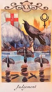 Another method is to multiply 2 x 10. Featured Card Of The Day Judgement Crow Tarot By M J Cullinane Tarot By Cecelia