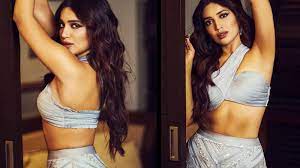 Bhumi Pednekar's picture in ice blue bralette and embellished-skirt goes  viral | Hindi Movie News - Bollywood - Al Awais Movers