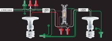 Two lights one switch diagram. 31 Common Household Circuit Wirings You Can Use For Your Home