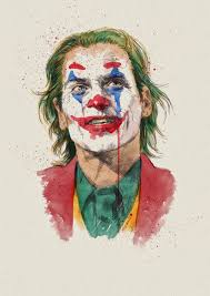 Joker Watercolor Painting Rebelle 3 Joker Pics Joker Wallpapers Joker Art