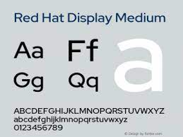 Red Hat Display Font Red Hat Display Medium Font Redhatdisplay Medium Font Red Hat Display Medium Version 1 002 Red Hat Display Medium Font Ttf Font Uncategorized Font Fontke Com