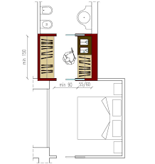 La cabina armadio, s'eppur di moda ed ambita, non sempre si presta, sopratutto se è sacrificata; Dimensioni Della Cabina Armadio Architettura A Domicilio