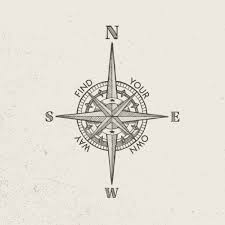 Vector Vintage Compass Style B Etsy Compass Tattoo Traditional Compass Tattoo Compass Tattoo Design