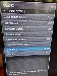 There are not many options to choose from. My Vizio Tv Has Black Horizontal Lines Running Across It They Cover The Whole Screen And They Are Equally Spaced Apart Vizio Official