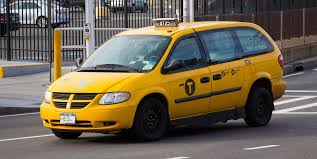 New York City Nyc Taxi Cab Dodge Grand Caravan Taxi Cab Grand Caravan Taxi