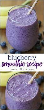 Blueberry Smoothie Recipe Blueberries Smoothie Blueberry Smoothie Recipe Smoothie Recipes