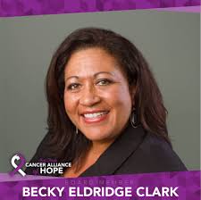 Meet Becky Eldridge Clark,Executive Director at Pinnacle Senior Living of  Lufkin and East Texas Cancer Alliance of Hope's Board President. Mrs.  Becky, Thank you so much for believing in this mission and