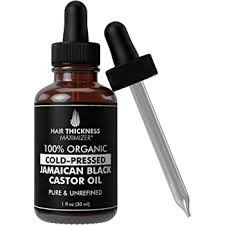 Jamaican black castor oil is derived from jamaican castor beans. Amazon Com 100 Organic Cold Pressed Jamaican Black Castor Oil 1fl Oz By Hair Thickness Maximizer Pure Unrefined Oils For Thickening Hair Eyelashes Eyebrows Avoid Hair Loss Thinning Hair For Men And Women Beauty