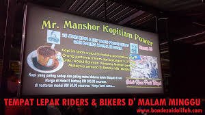Rromg #rromg regal raptor owner malaysia group yearly ride to kopi mansor #kopimansor mr manshor kopitiam. Mr Manshor Tempat Lepak Riders Dan Bikers D Malam Minggu