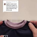 Responder @pattrickfreitas como prender gola e manga em camiseta de malha  na maquina reta! ficou meio zoado pois fiz rapidão aqui, mas espero que  tenha dado pra entender. #tutorial #costurar #sewing ...