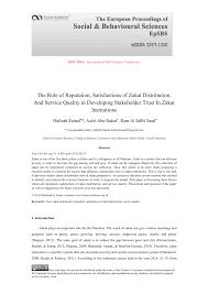 Terdapat tiga kadar bayaran zakat fitrah selangor bagi tahun 2021 / 1442h sebagaimana yang diumumkan lembaga zakat selangor. Pdf The Role Of Reputation Satisfactions Of Zakat Distribution And Service Quality In Developing Stakeholder Trust In Zakat Institutions