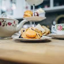 Afternoon Tea Corner Tree Cafe Aberdeen Scotland