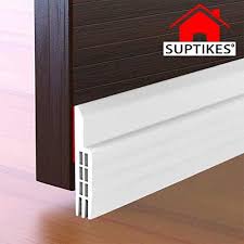 Suptikes Door Draft Stopper Under Door Seal For Exterior Interior Doors Door Sweep Strip Under Door Draft Bloc In 2020 Door Draught Stopper Draft Stopper Door Storage