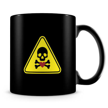 Caneca Veneno ou Remédio (100% Preta) - Caneca Personalizada para Todas as Ocasiões!