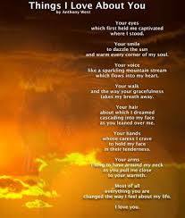 Things I Love About You English Poem Rafaqat Love Poems For Him Love Poems Love Poem For Her