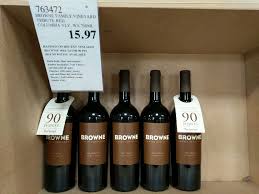 2015 Brown Family Vineyard Tribute Red 15 97 Costco Clearance Wine Spectator Wine Bottle Alcoholic Drinks
