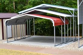Simple and easy on the budget, this flat roof carport design is freestanding and can be built in almost any location. How To Prep Your Site Before Installing A Metal Carport All American Buildings Carports