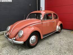 Image result for Coral Red 1950 Beetle