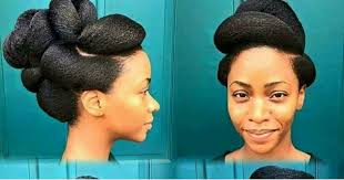 Ponytail packing gel styles for round face : How To Grow Your Virgin Hair Fast In Nigeria Including Treatment Nigerian Health Blog