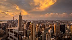 Find sunset pictures and sunset photos on desktop nexus. Landscape Clouds City Manhattan Sunset New York City