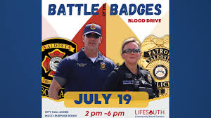 Battle of the Badges Blood Drive set to return in Valdosta