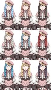 Forrests Hair Chart Child Of Leo Fire Emblem Fire