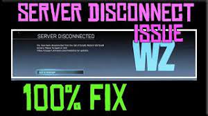 Pc Cod Warzone How To Fix Server Disconnect Issue 100 Fix Youtube