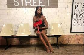 Naomi campbell was born on may 22, 1970 in streatham, london, england. Naomi Campbell Poses Stunningly On Nyc Subway For Valentino The New Indian Express