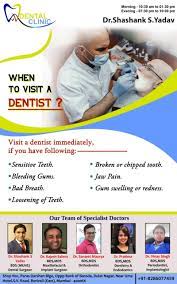 When To Visit A Dentist Dentist Dental Clinic Dental Problems