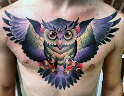 The owl, symbolizing wisdom, with purple, often symbolic of this owl tattoo incorporates sacred geometry at its finest. Top 97 Best Owl Tattoo Ideas In 2021