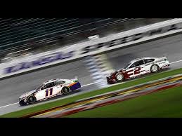 Live race coverage and the latest nascar news, results, schedules, and race highlights from espn. Kansas Speedway Rewards Denny Hamlin Shakes Up Playoff Bubble Nascar Cup Series Youtube