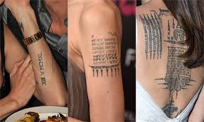 Here are 101 pretty back of neck tattoos, which include cross tattoo on back of neck, butterfly tattoo on back of neck, feather tattoo on back of neck, bow tattoo on back of neck, bird tattoo on back of neck, rose tattoo on back of neck, infinity love tattoo on back of neck and some others. Angelina Jolie S Tattoos And The Sweet Meanings Behind Them Hello
